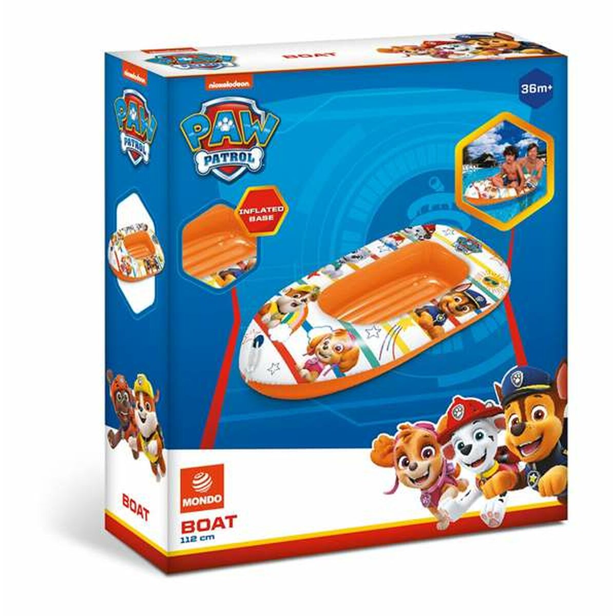 Čamac na napuhavanje The Paw Patrol 112 cm