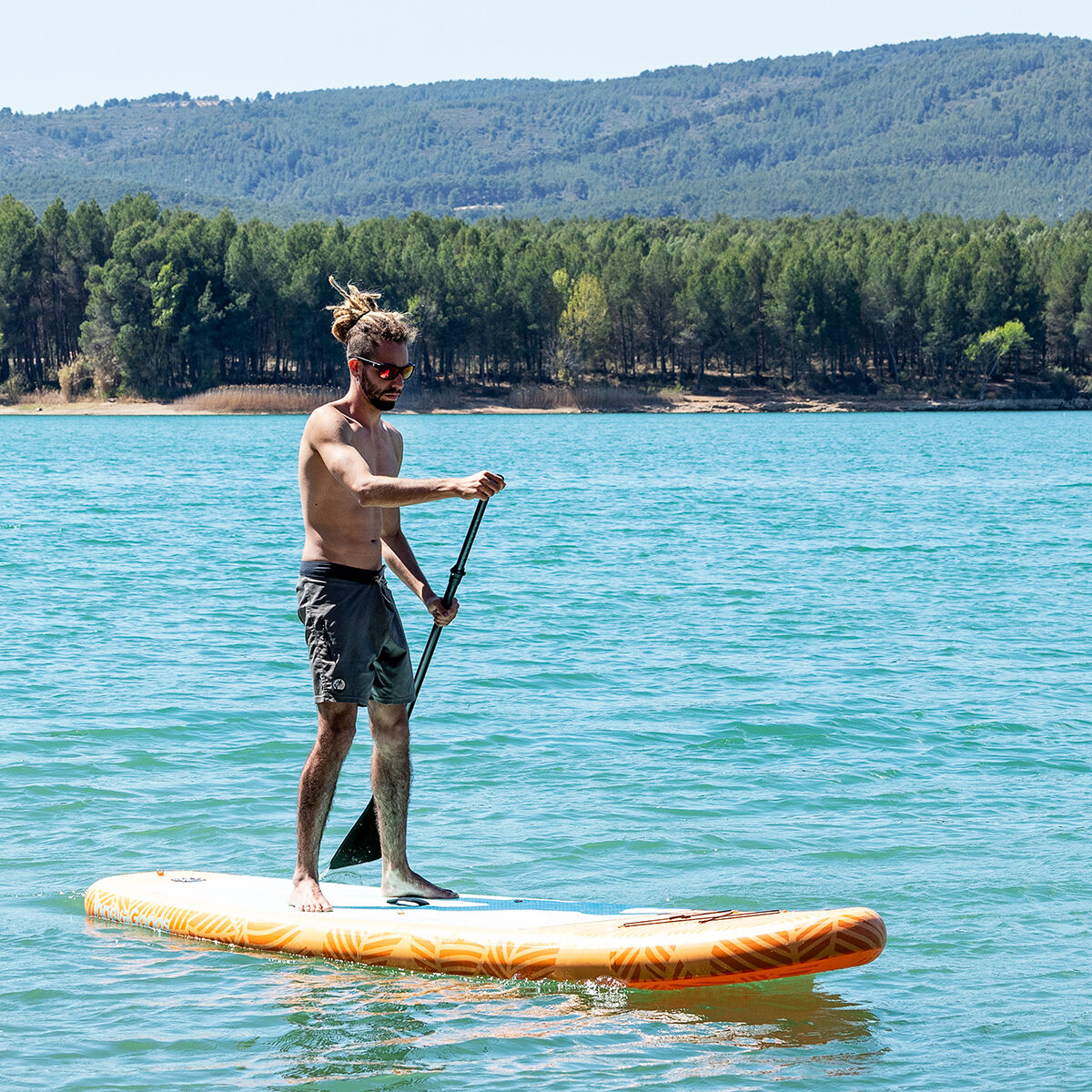 Napihljiv SUP 2 v 1 s sedežem in dodatki Siros InnovaGoods 320 cm