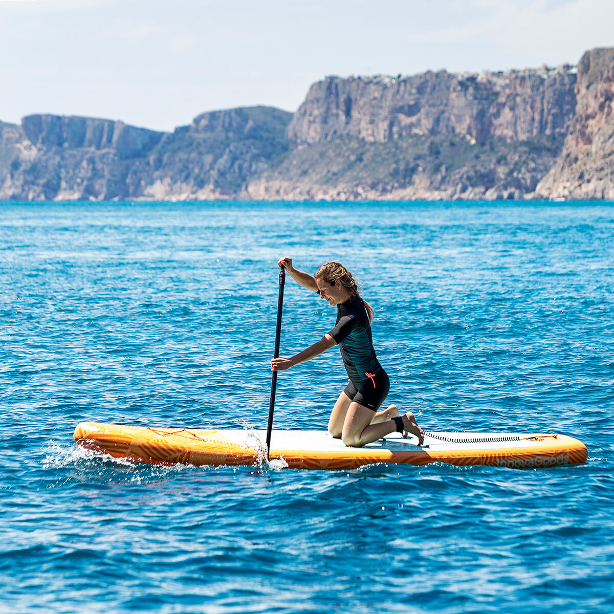 Napihljiv SUP 2 v 1 s sedežem in dodatki Siros InnovaGoods 320 cm