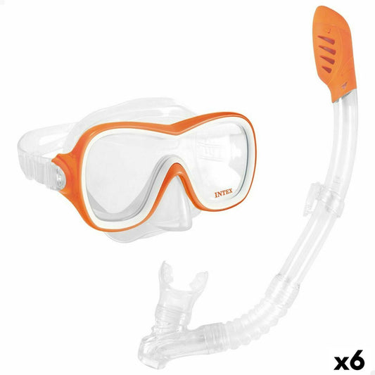 Očala za potapljanje Intex Wave Rider Orange